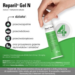Miniaturka artykułu - #1 Reparil Gel N żel, 40 g