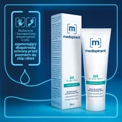 Miniaturka artykułu - #0 MEDISPIRANT Żel (stopy, dłonie), 50 ml
