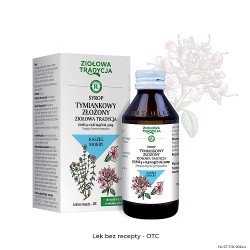 Zdjęcie produktu - #0 Ziołowa Tradycja Syrop tymiankowy złożony, 125 g