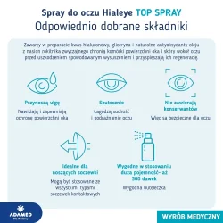 #2 – Hialeye Top spray na suchość oka, 17 ml
