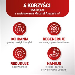 Zdjęcie produktu - #3 Mucoref Alugastrin, 14sasz.x15ml