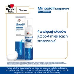 Zdjęcie produktu - #3 DOPPELHERZ MINOXIDIL dla mężczyzn Pianka na sk&oacute;rę głowy, 60ml