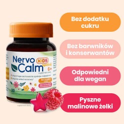 Zdjęcie produktu - #4 NervoCalm Kids spok&oacute;j 6+, 30 żelek