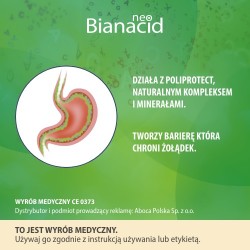 Zdjęcie produktu - #2 NeoBianacid Zgaga, Refluks I Trudności W Trawieniu Smak Cytrynowy, 14 tabl.