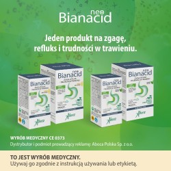 Zdjęcie produktu - #5 NeoBianacid Zgaga, Refluks I Trudności W Trawieniu Smak Cytrynowy, 14 tabl.