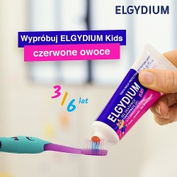 Zdjęcie produktu - #1 ELGYDIUM Pasta Dla Dzieci O Smaku Czerwonych Owoc&oacute;w, 50 ml