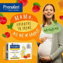 Zdjęcie produktu - #2 Prenalen Gardło smak malinowy, 16 past. do ssania