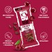 Zdjęcie produktu - #1 BeRAW! Crispy Fruit Wiśnia i Kakao Baton owocowy, 40g