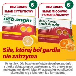 Zdjęcie produktu - #4 Benzydamine Neo-Angin smak cytrynowy 3 mg, 20 pastylek