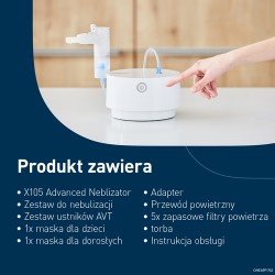 Zdjęcie produktu - #4 OMRON C28P NE-C105-E Nebulizator kompresorowy