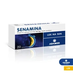 Miniaturka artykułu - #0 SENAMINA 12,5 mg, 20 tabletek powlekanych