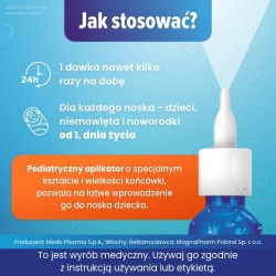 Zdjęcie produktu - #3 Disnemar Baby Izotoniczny roztw&oacute;r soli mineralnych do nosa, 25 ml