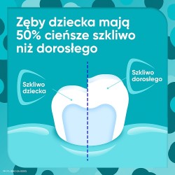 Zdjęcie produktu - #8 Sensodyne Proszkliwo Pasta do zęb&oacute;w z fluorem dla dzieci truskawkowa, 50 ml