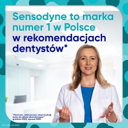 Zdjęcie produktu - #2 Sensodyne Proszkliwo Pasta do zęb&oacute;w z fluorem dla dzieci truskawkowa, 50 ml
