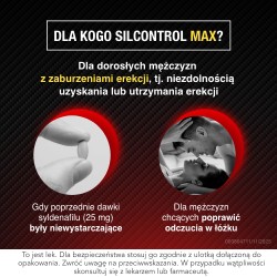 Zdjęcie produktu - #2 Silcontrol Max 50 mg, 4 tabletki powlekane