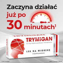 Zdjęcie produktu - #1 Trymigan Lek na migrenę,12,5 mg, 2 tabletki