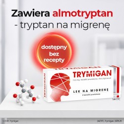 Zdjęcie produktu - #4 Trymigan Lek na migrenę,12,5 mg, 2 tabletki