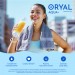 Zdjęcie produktu - #1 Oryal Aqua Elektrolity o smaku ananas-kokos-mango, 14 sasz.