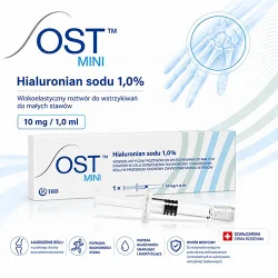 Miniaturka artykułu - #0 OST Mini Hialuronian sodu 10 mg/1 ml, 1 ampułko-strzykawka