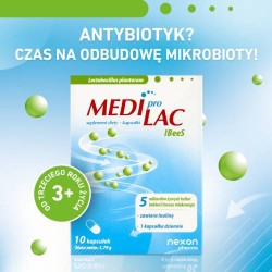 #1 – Mediprolac IBeeS probiotyk + prebiotyk, 10 kaps.