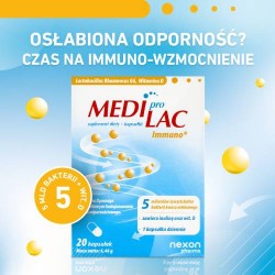 Zdjęcie produktu - #1 Mediprolac Immuno Probiotyk, 20 kaps.