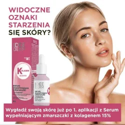 Miniaturka artykułu - #0 Idee Derm Serum wypełniające zmarszczki z kolagenem 15% do cery dojrzałej, 30 ml