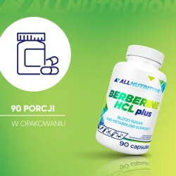 Miniaturka artykułu - #1 Allnutrition Berberine HCL Plus, 90 kaps.
