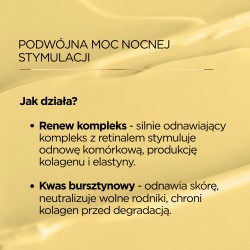 #3 – Uzdrovisco Night Renew Krem stymulujący i przeciwzmarszczkowy na noc, 50 ml