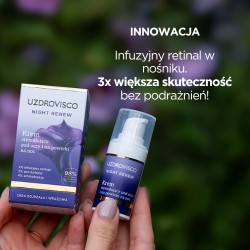 #0 – Uzdrovisco Night Renew Krem stymulujący pod oczy i na powieki na noc, 15 ml