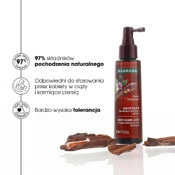 Miniaturka artykułu - #1 Klorane Przeciw wypadaniu włos&oacute;w Kuracja intensywnie wzmacniająca z Chininą, 100 ml