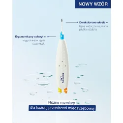 Miniaturka artykułu - #0 Elgydium Clinic Trio Compact Szczoteczka do przestrzeni międzyzębowych 0,6/0,8/1mm, 1 szt.