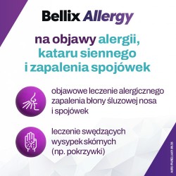#2 – Bellix Allergy Bilastyna 20 mg, Lek na alergię 10 tabletek