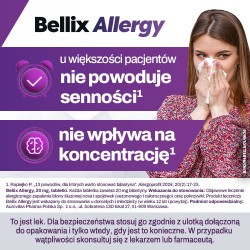 #5 – Bellix Allergy Bilastyna 20 mg, Lek na alergię 10 tabletek