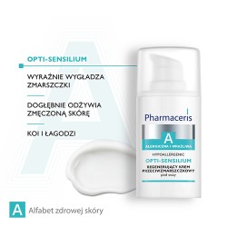 Zdjęcie produktu - #2 Pharmaceris A Opti-Sensilium Regenerujący krem przeciw&shy;zmarszczkowy pod oczy, 15 ml