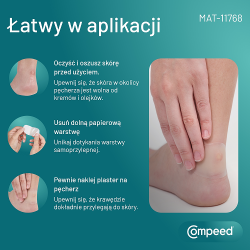 #3 – Compeed Plastry na pęcherze na piętę średnie, 5 szt.