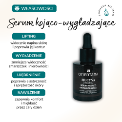 Zdjęcie produktu - #0 Orientana Phyto Technology Serum kojąco-wygładzające Mucyna Kwas Hialuronowy i Laktobionowy, 30 ml