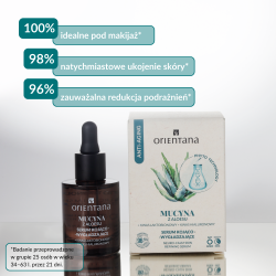 Zdjęcie produktu - #1 Orientana Phyto Technology Serum kojąco-wygładzające Mucyna Kwas Hialuronowy i Laktobionowy, 30 ml