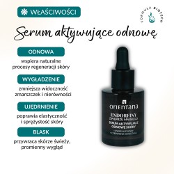 Zdjęcie produktu - #0 Orientana Phyto Technology Serum aktywujące odnowę sk&oacute;ry Endorfiny Kwas Mlekowy Czerwona Koniczyna, 30 ml