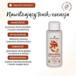 Zdjęcie produktu - #0 Orientana Nawilżenie Daktyl Glukonolakton Proteiny Ryżu Tonik-esencja do twarzy, 100 ml