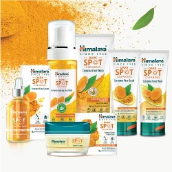 #2 – Himalaya Dark Spot Clearing Curcuma Pianka do mycia twarzy z kurkumą i lukrecją, 150 ml