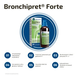Zdjęcie produktu - #4 Bronchipret Forte syrop,  50 ml - lek wykrztuśny