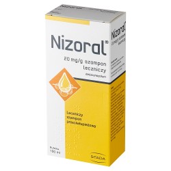 Zdjęcie produktu - #1 Nizoral 20mg/g szampon przeciwłupieżowy i przeciwgrzybiczy, 100 ml
