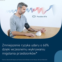 Zdjęcie produktu - #2 Omron M3 Comfort AFib Ciśnieniomierz naramienny z zasilaczem HEM-7196-FLE 