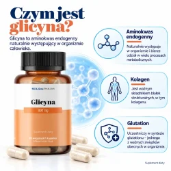 Miniaturka artykułu - #1 Solida Pharm Glicyna 800 mg, 60 kaps.
