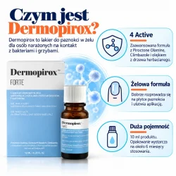 Miniaturka artykułu - #1 Dermopirox Forte lakier do paznokci, 10 ml