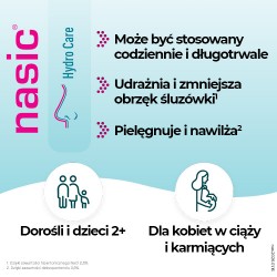 Zdjęcie produktu - #1 Nasic Hydro Care aerozol do nosa, 15 ml