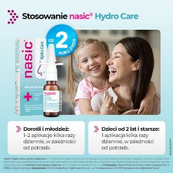 Zdjęcie produktu - #5 Nasic Hydro Care aerozol do nosa, 15 ml