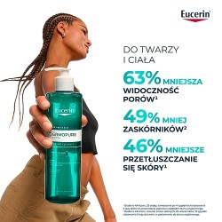 Zdjęcie produktu - #2 Eucerin DermoPure Clinical Oczyszczający żel do twarzy i ciała, 400 ml