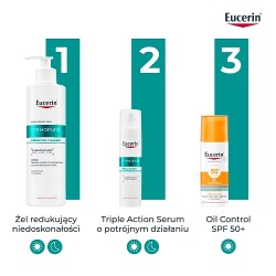 Zdjęcie produktu - #7 Eucerin DermoPure Clinical Żel redukujący niedoskonałości do twarzy i ciała, 400 ml