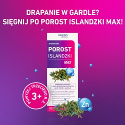 Zdjęcie produktu - #1 Porost Islandzki Max Syrop z porostem islandzkim i cynkiem, 200 ml